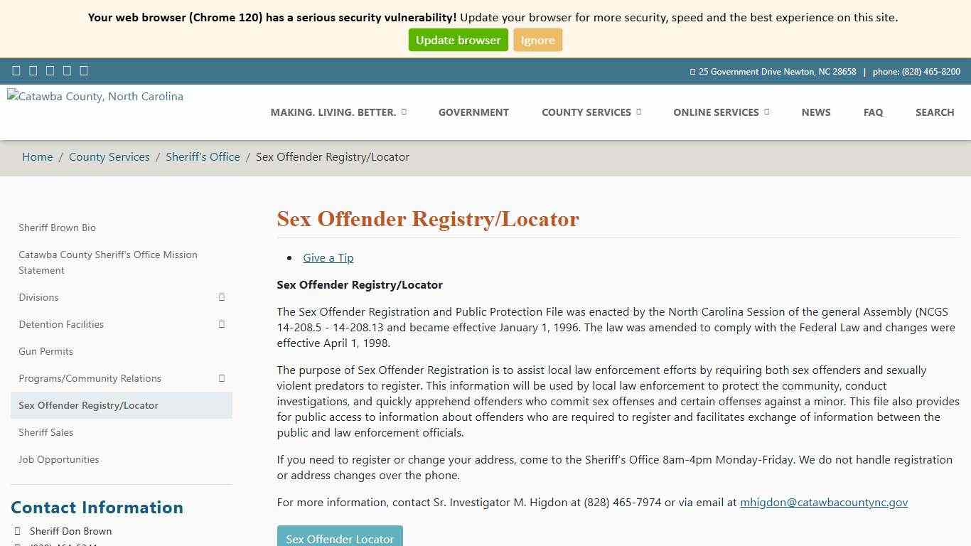 Catawba County, North Carolina